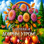 Душевно-радостная гифка С осенним добрым утром