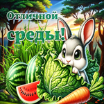 Лучезарная летняя гиф-открытка Отличной среды