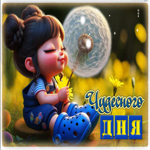 Лучезарная, вдохновенная открытка Чудесного дня