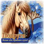 Подруге! Желаю тебе гармонии в душе