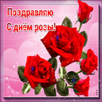 Поздравляю с днем розы