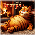 Приятная, ласковая гифка Уютного вечера