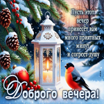 Пусть этот вечер принесет вам много приятных минут