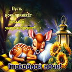 Пусть ночь принесет отдых и умиротворение
