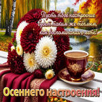 Пусть твое настроение будет теплым! Осеннего настроения