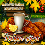Пусть утро подарит заряд бодрости! Доброе утро