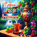 С добрым утром! Пусть праздничный день будет особенным