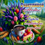 Счастливой субботы! Пусть все складывается как нельзя лучше