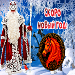 Скоро Новый год лошадки. Радости и смеха всегда рядом
