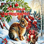 Трогательная гифка Любимый вторник