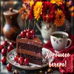 Уютнейшая гифка Хорошего вечера