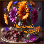 Вдохновляющая гиф-открытка Любимой подруге