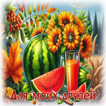 Великолепная осенняя гифка Для моих друзей