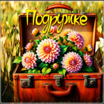 Замечательная осенняя гифка Подружке