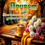 Желаю тебе осеннего тепла и душевного комфорта