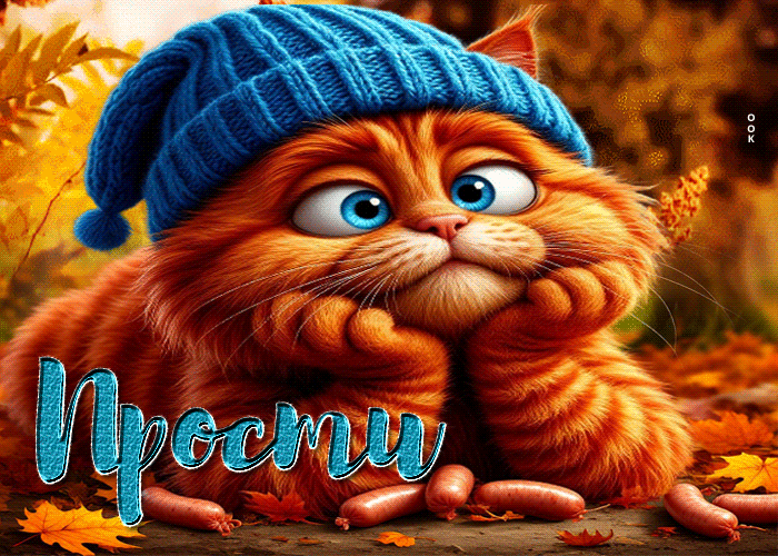 Picture чарующая осенняя гифка прости