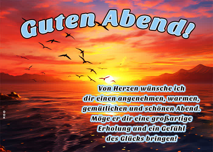 Guten Abend Скачать бесплатно на otkritkiok.ru