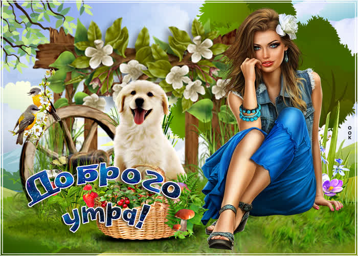 Картинка красивое пожелание с добрым утром