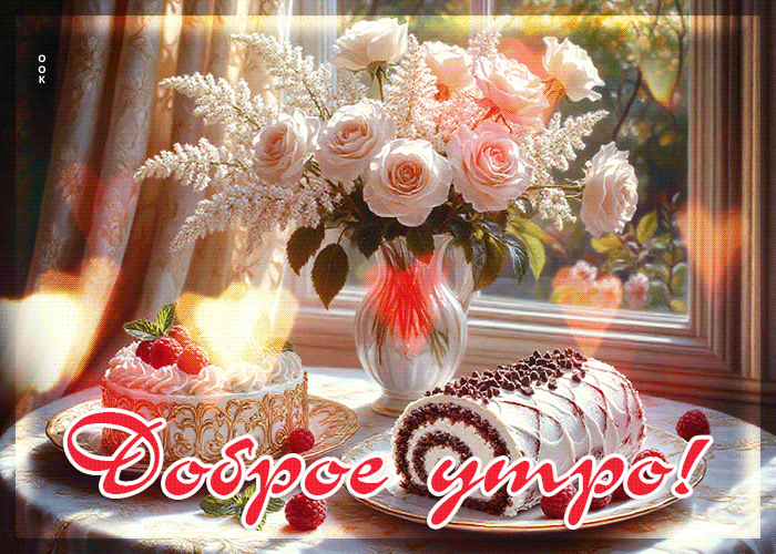 Picture лиричная гиф-открытка доброе утро