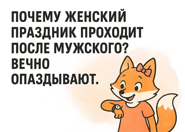 Picture лёгкая открытка с забавной мыслью