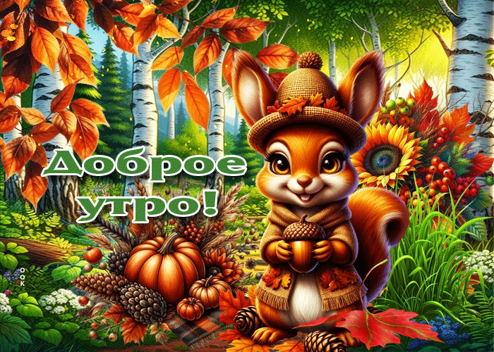 Picture милосердная осенняя гифка доброе утро