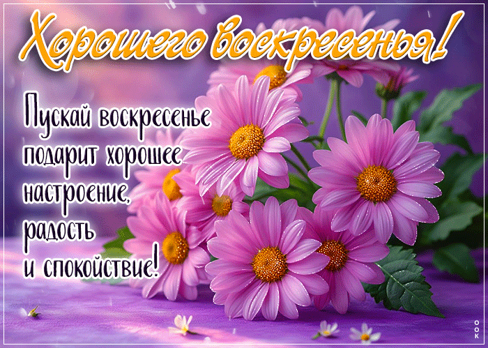 Picture пускай воскресенье подарит хорошее настроение, радость и спокойствие