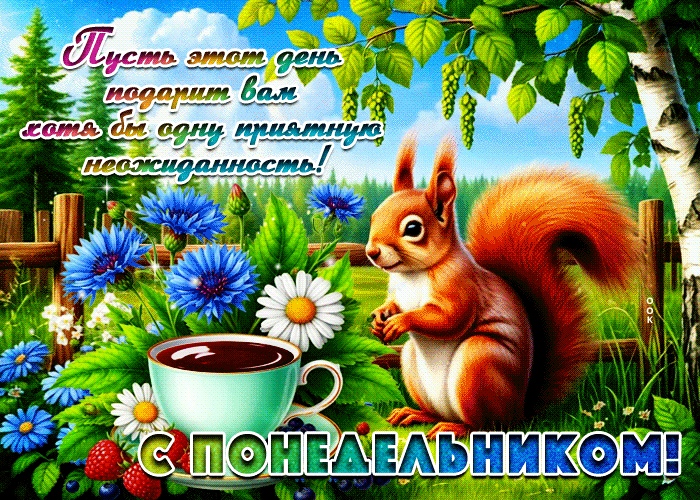 Postcard пусть этот день подарит вам хотя бы одну приятную неожиданность