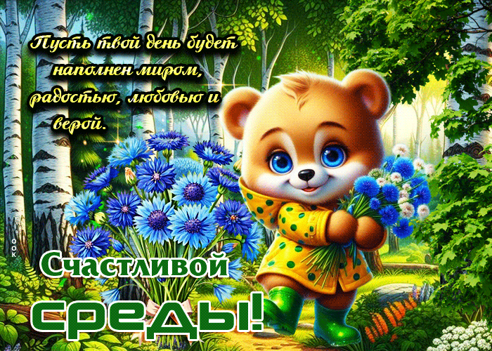 Picture пусть твой день будет наполнен миром и радостью