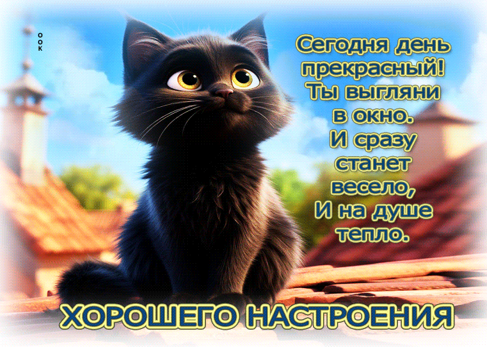 Picture сегодня день прекрасный! ты выгляни в окно. и сразу станет весело