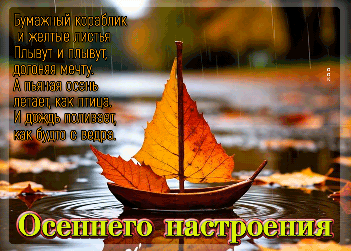 Picture шикарная осенняя гифка осеннего настроения