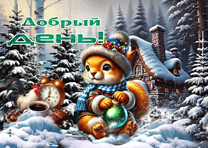 Picture снежная доброжелательная гифка добрый день