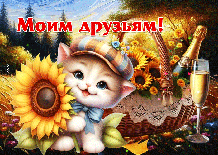 Picture спокойная и добрая осенняя гифка моим друзьям