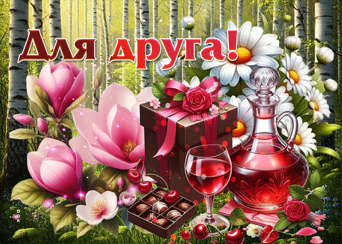 Picture трогательная летняя гиф-открытка для друга!