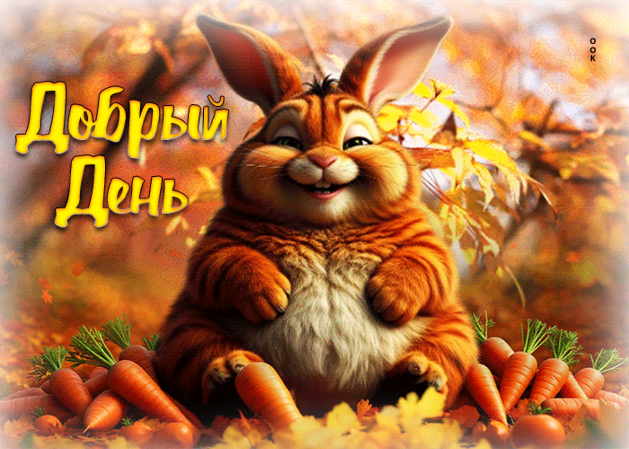 Picture уютная осенняя гифка добрый день