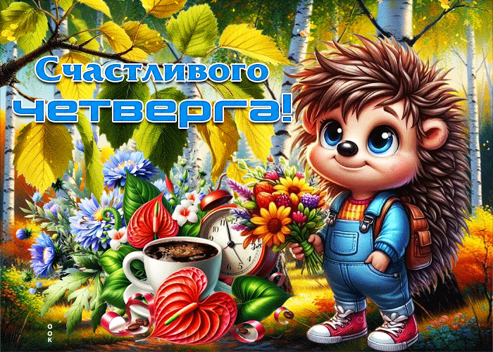 Picture вдохновляющая, гармоничная осенняя гифка счастливого четверга