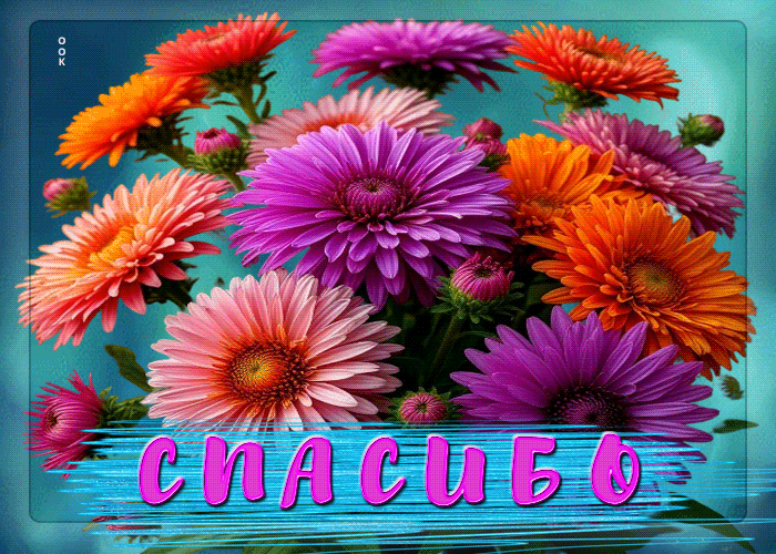 Postcard вдохновляющая гифка спасибо