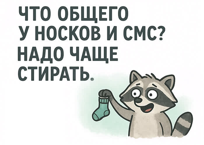 Postcard весёлая картинка с забавной фразой