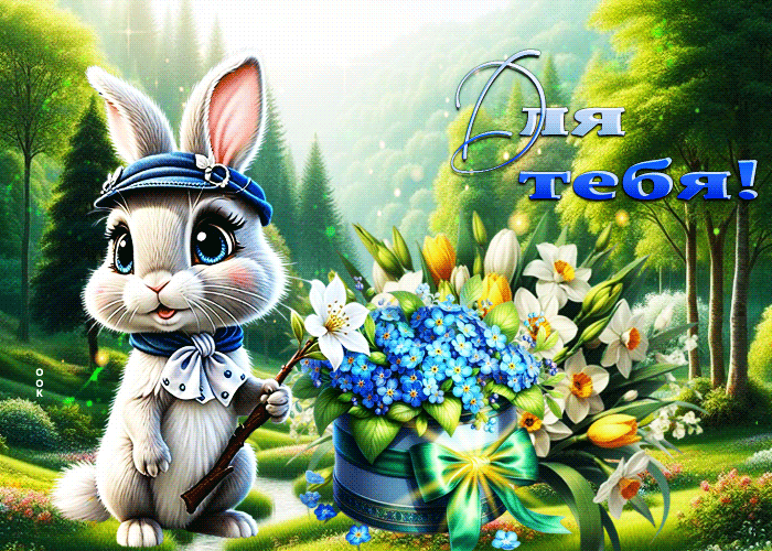 Picture восхитительная весенняя открытка с цветами для тебя
