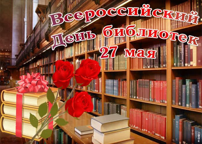 Картинка всероссийский день библиотек - 27 мая