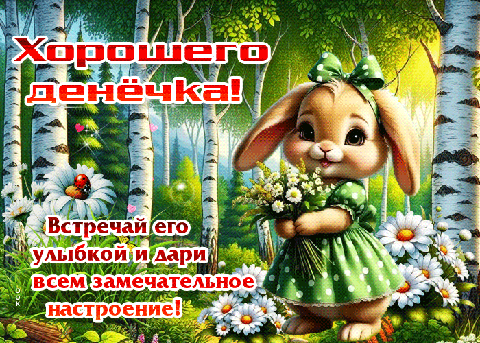 Picture хорошего денечка! встречай его с улыбкой