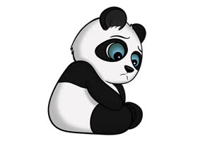 Картинка панда