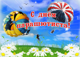 Картинка поздравление парашютисту